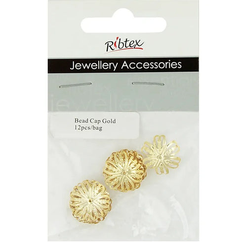 Adjustable Metal Alloy Bead Caps (available in 2 colours)